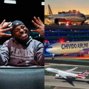 Davido’s CHIVIDO Airline Takes Off in Johannesburg