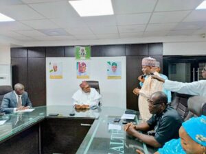 NUJ President Visits Health Minister, Seeks Collaboration on Health Awareness and Capacity Building