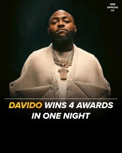 Davido Shines at EAEA Awards 2025, Wins Four Major Continental Honours
