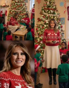 Melania Trump’s quiet winter kindness leaves orphanage transformed forever