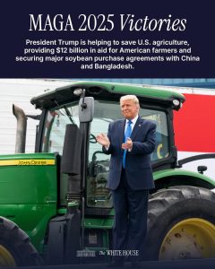 Trump Prioritizes American Farmers with $12 Billion Aid Package