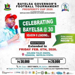 Prosperity Cup 2026: Closing Date for Registration Extended feb. 6