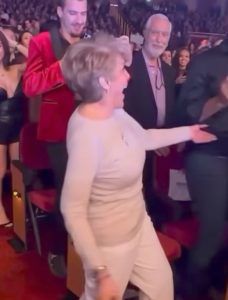 JLo’s mom dancing joyfully—pure energy for 2026 