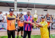Gov Diri Receives Branded Prosperity Cup Trophies
